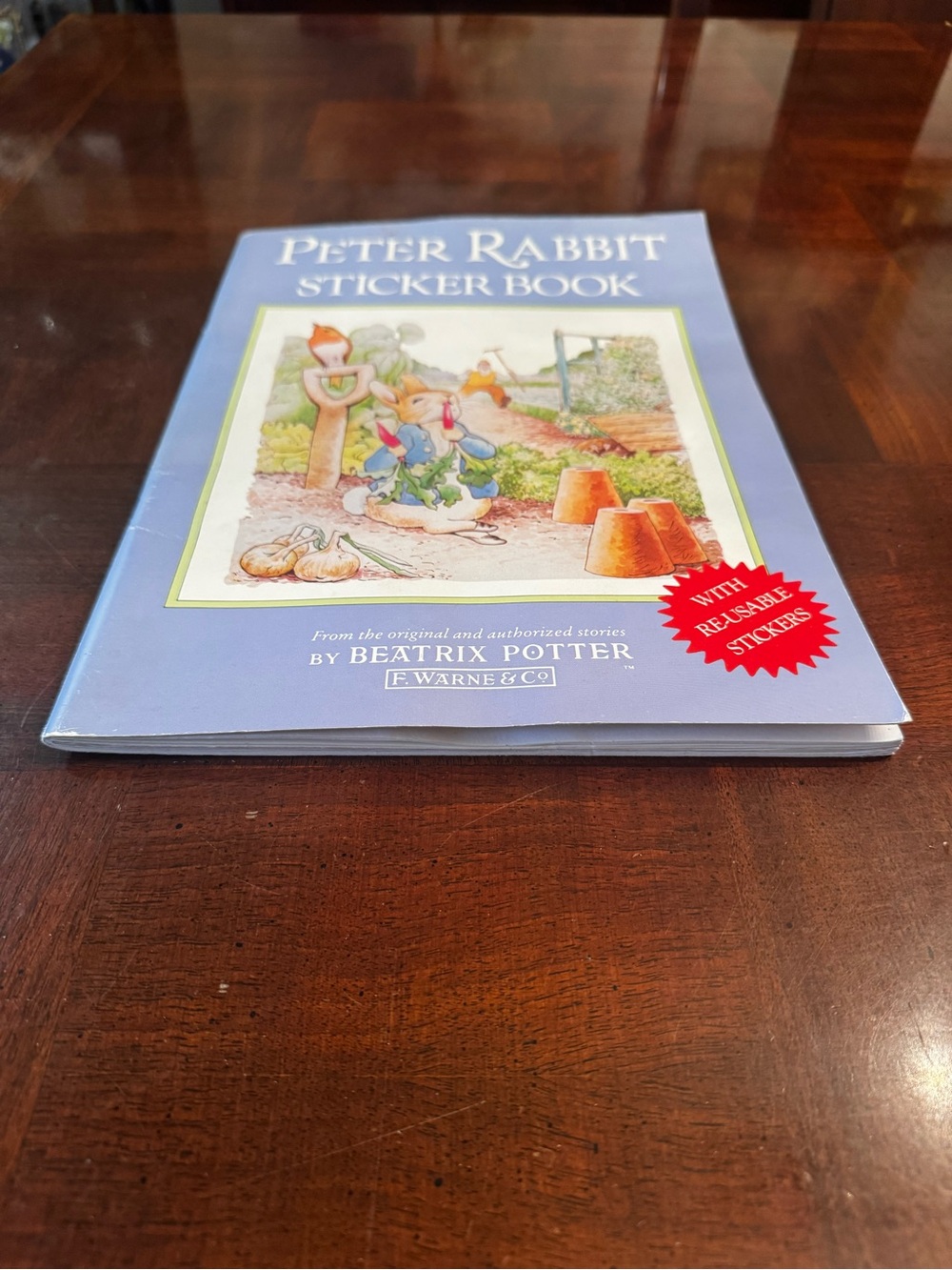Peter Rabbit Reusable Sticker Seals Book Beatrix Potter - Picture 12 of 13